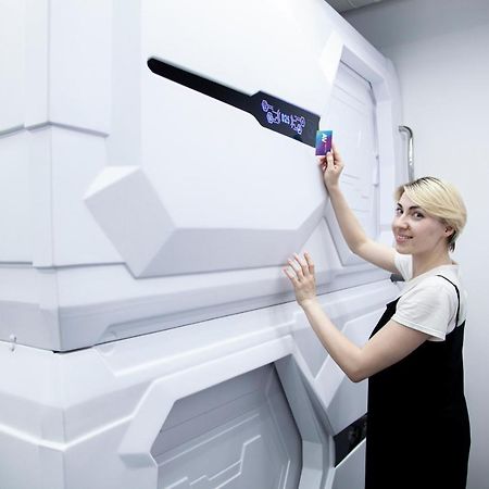 Av-1 Capsule Hotel كييف المظهر الخارجي الصورة